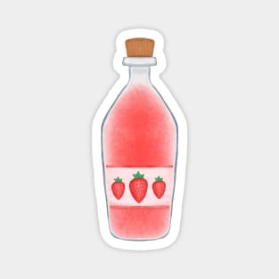 Strawberry Juice Lover Magnet