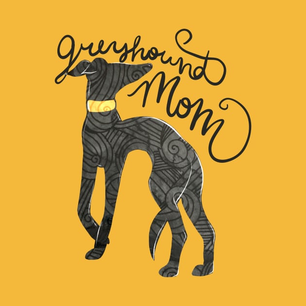 Greyhound Mom by bubbsnugg