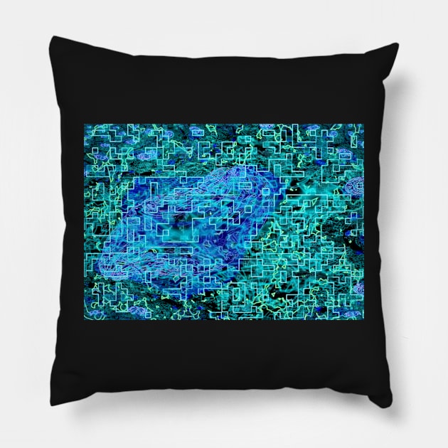 Abstract Null Pillow by findingNull