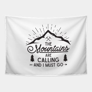 The Mountains Calling Tapestry