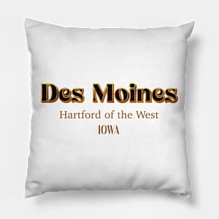 Des Moines Hartford Of The West Pillow