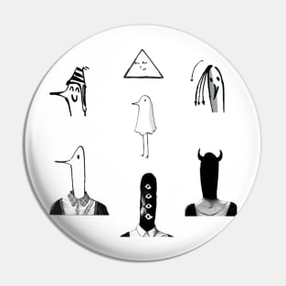 Punpun all forms  pack Pin