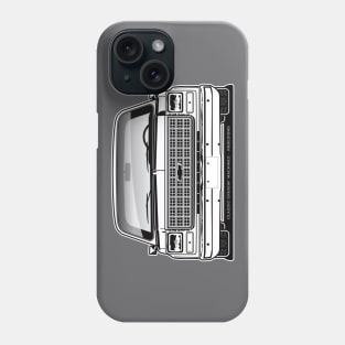 1980 Squarebody Chevrolet C10 Blazer Suburban BW Phone Case