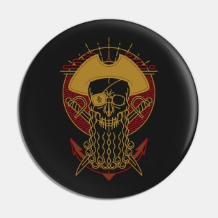 Skull Pirate Pin