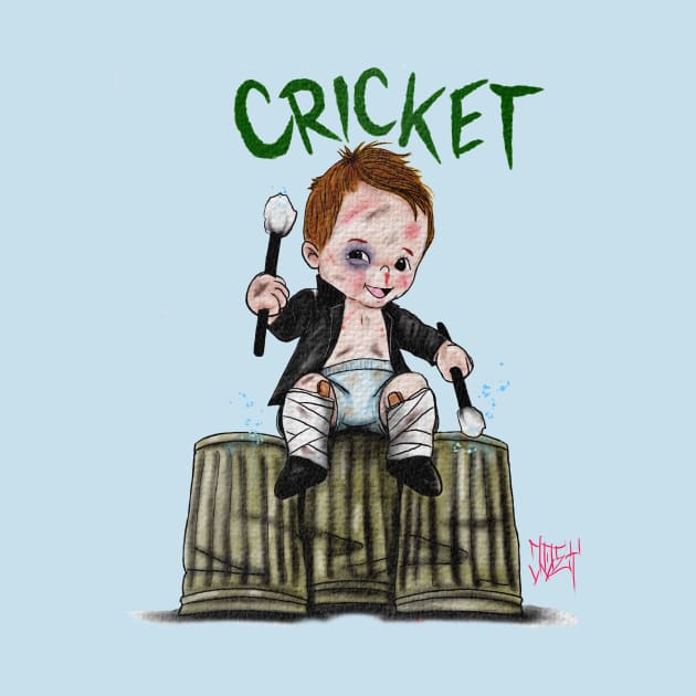 Cricket Kewpie by Art Vandalism Ink