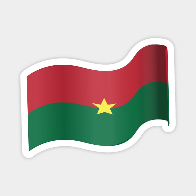 Burkina Faso Magnet by traditionation