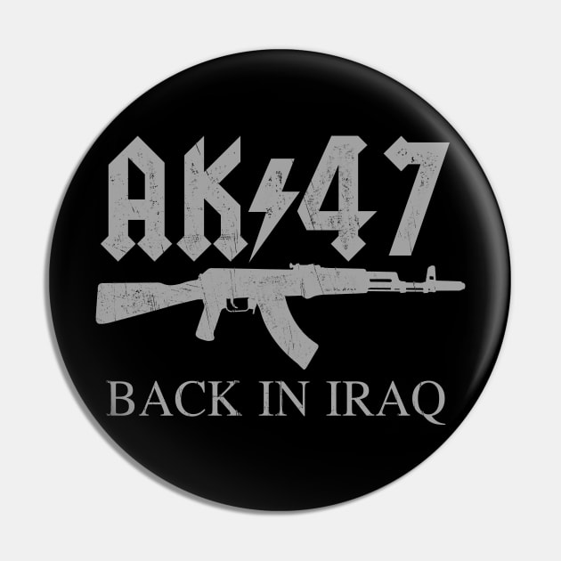 AK 47 Pin by Toby Wilkinson