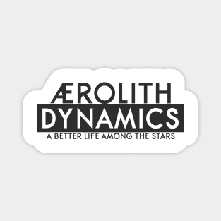 Ærolith Dynamics Retro Logo Magnet