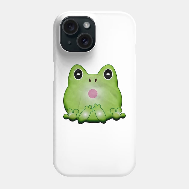Cute Frog Phone Case by Mollie