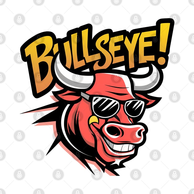 Bullseye!, Ox Graffiti Design by RazorDesign234