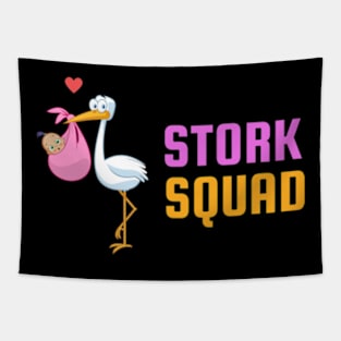 Stork Squad Shirt | Labor and Delivery Nurse Shirt | Gift For Nurse Tapestry