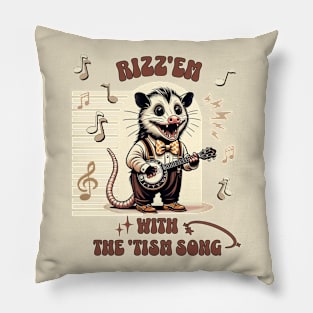 Rizz'em With The 'Tism Song Pillow