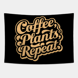 Coffee Plants Repeat | Gardening Tapestry