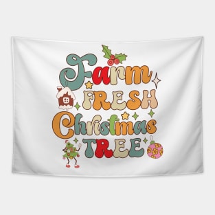 Farm Fresh Christmas Tree Tapestry