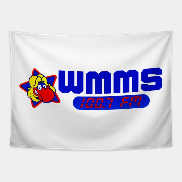 Vintage WMMS Radio Station Tapestry by Hollyboy 