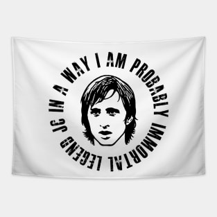 Johan Cruyff, Famous Dutch Soccer Player Tapestry