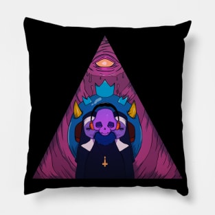 Hell Priest and his Sisters Pillow