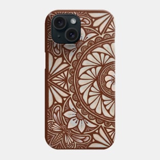 Pasifika dark chocolate Phone Case