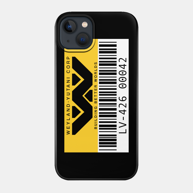 Weyland Yutani Asset tag - Alien - Phone Case