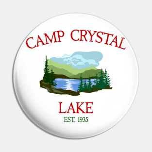 Camp Crystal Lake Pin