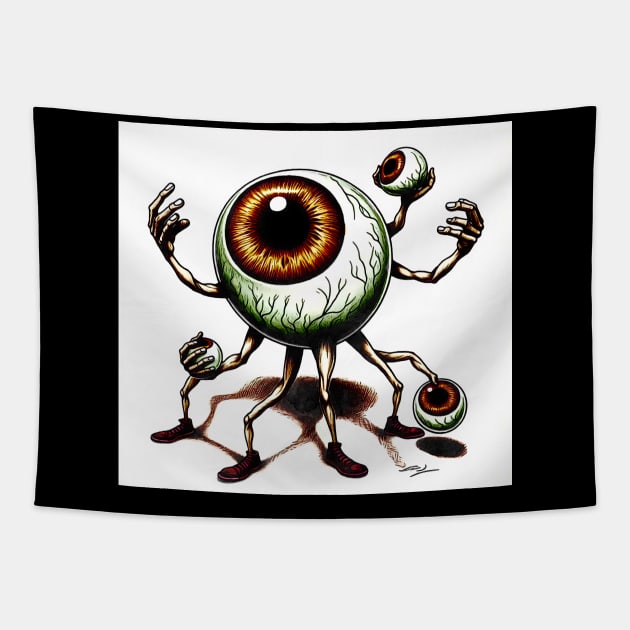 Eyeball IV Tapestry by IcarusPoe