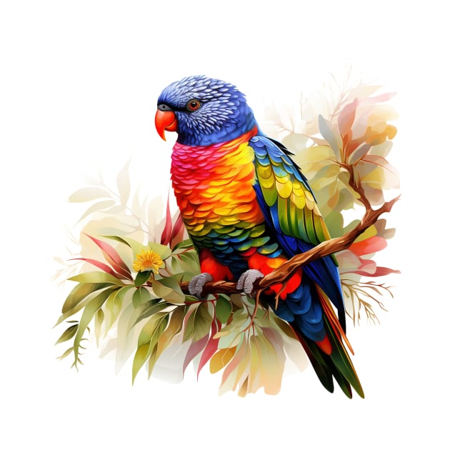 Rainbow Lorikeet by zooleisurelife