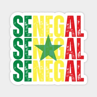 Senegal flag, senegalese flag Magnet