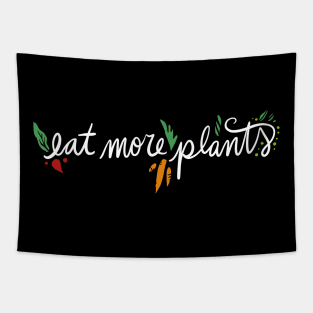 Eat More Plants Tapestry