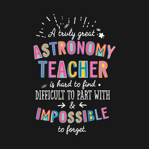 A truly Great Astronomy Teacher Gift - Impossible to forget by BetterManufaktur