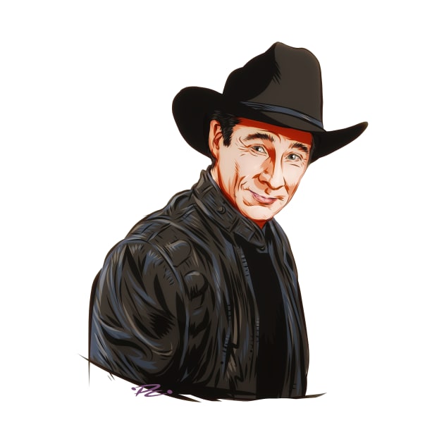 Clint Black - An illustration by Paul Cemmick by PLAYDIGITAL2020