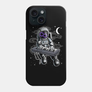 Astronaut Organ Polygon Matic Coin To The Moon Crypto Token Cryptocurrency Blockchain Wallet Birthday Gift For Men Women Kids Phone Case