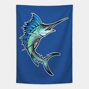 Marlin the swordfish Tapestry