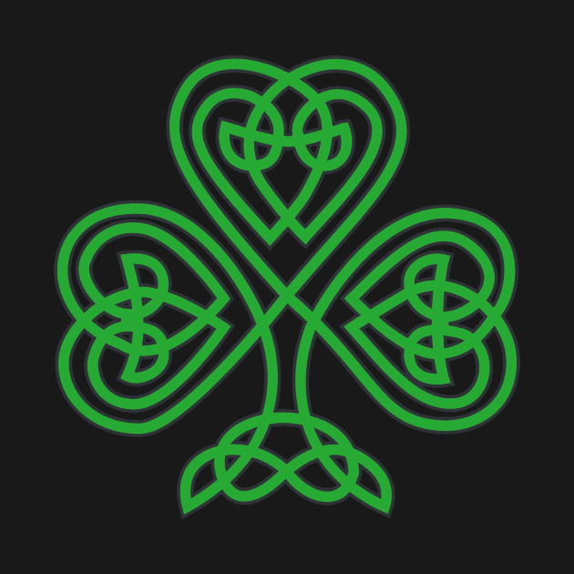 Celtic Knot Shamrock by numpdog