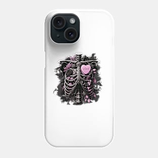 Ribcage | Moody Aesthetics | Edgy Valentines Phone Case