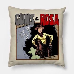 Guns & Rosa 2 Pillow