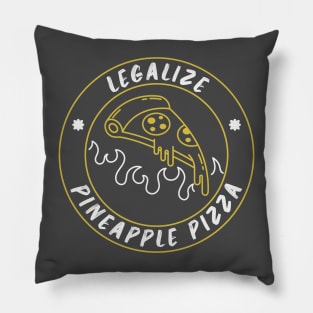 Legalize Pizza Pillow