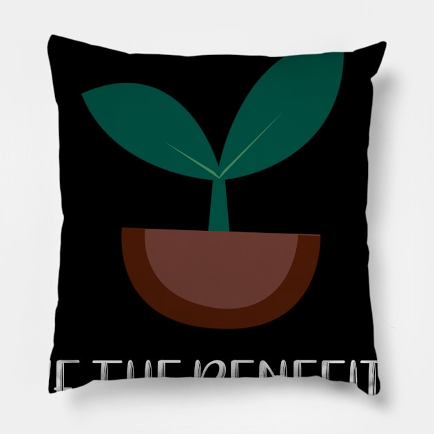 Gardeners Give the Benefit of the Sprout Pillow by LucyMacDesigns