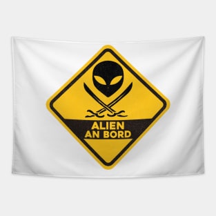 Alien An Bord Tapestry