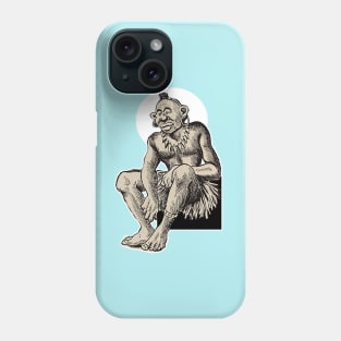 African warrior with ear rings Phone Case