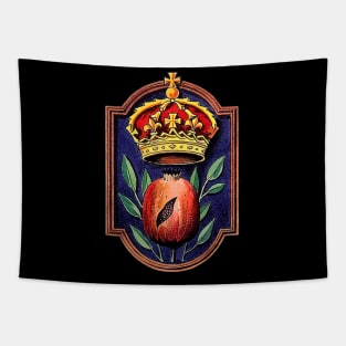 Catherine of Aragon Royal Pomegranate Badge Tapestry