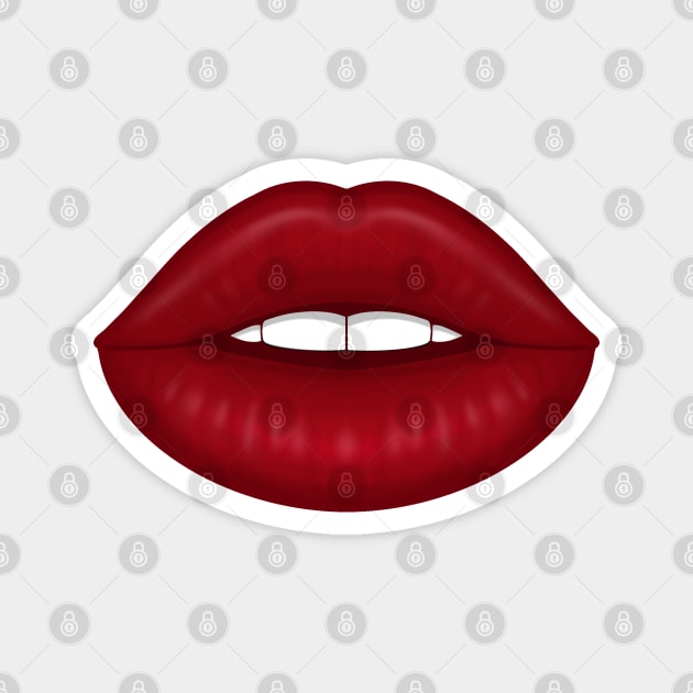 Lips Magnet by Ivetastic