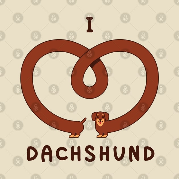 I Love Dachshund by rarpoint