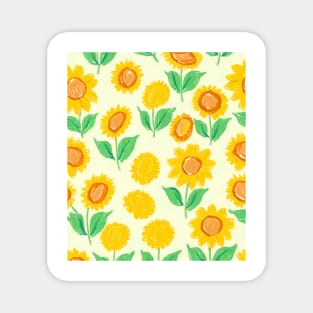 sunflowers Magnet