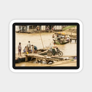 Harbour Scene 2 Magnet