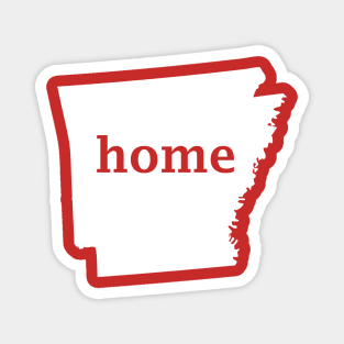 Arkansas Home Magnet