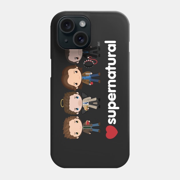 Love Supernatural Phone Case by KYi