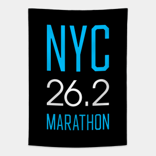 NYC 26.2 Marathon Runner Tapestry