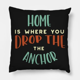 Funny Boater Saying Life on Boat Pillow