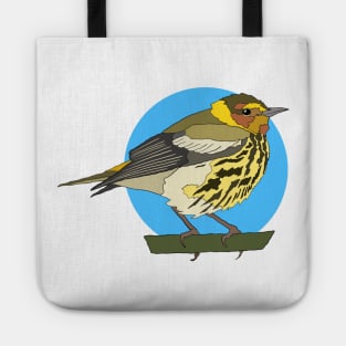 Cape May Warbler Tote