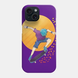 Skateboarding Phone Case
